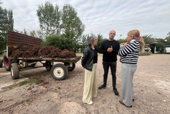 Giménez visitó empresas de General Alvear y les presentó Vinexpo Explorer y Ágil NEX